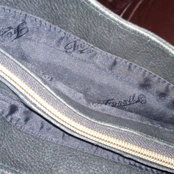 Fossil Vintage Black Leather Hobo Soft - Picture 9 of 11